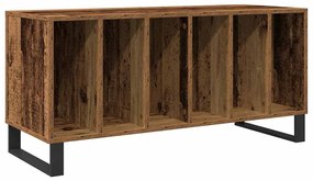 Armário de Registro vidaXL Madeira Antiga 100x38x48 cm Madeira de Enge