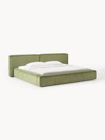 Corduroy Upholstered Bed Lennon