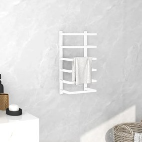 Toalheiro 24x12x48 cm aço branco