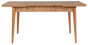 Conjunto de Mesa de Jantar Extensível Vina – Pinho Atlântico Antracite