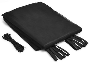 Trampolim para áreas externas com rede de fechamento de segurança - 8 pés