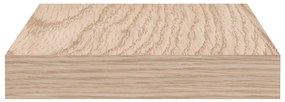 Prateleiras flutuantes 4 pcs 50x23,5x4 cm derivados de madeira