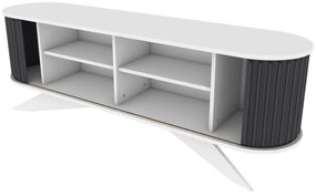 Móvel de TV Stor – Antracite e Branco – 180 cm x 43 cm x 60 cm