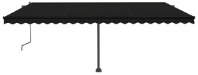 Toldo automático independente 500x350 cm antracite