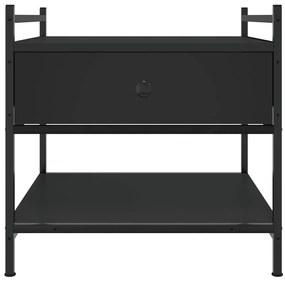 Mesa de centro 50x50x50 derivados de madeira preto