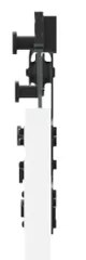 Porta Deslizante vidaXL com Conjunto de Hardware "ORKDAL" Branco Madei