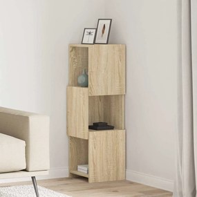 vidaXL Armário de canto Carvalho Sonoma 30,5x30x95cm