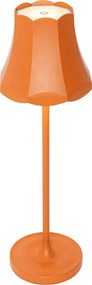 Candeeiro de mesa retro laranja recarregável IP44 - Granny