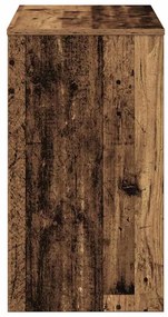 Secretária madeira velha 90x40x72 cm madeira trabalhada