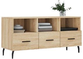 Móvel de TV 102x36x50 cm derivados de madeira carvalho sonoma