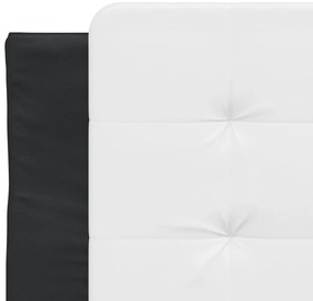 Estrutura cama c/ cabeceira 100x200 cm couro artificial