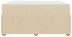 Estrutura da Cama Outros Creme 160 x 200 cm tecido