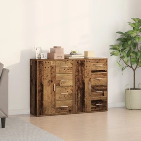 Buffets 2 pcs Madeira Velha 60x31x84 cm Madeira Engenharia