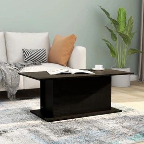 Mesa de centro 102x55,5x40 cm derivados de madeira preto