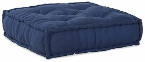 vidaXL Pufe Modular em Índigo - 70x70x36 Tecido