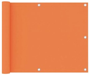 Tela de varanda 75x300 cm tecido Oxford laranja