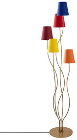 Candeeiro de Pé Bonibon – Multicolor – 44 x 44 x 160 cm