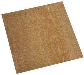 Tábuas de soalho autoadesivas 20 pcs 1,86 m² PVC castanho