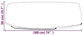 Capas p/ espreguiçadeira ilha 2 pcs 8 ilhós Ø188x50 cm redondo