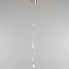 Lâmpada suspensa moderna em aço com abajur 45 cm taupe - Cappo 1 Design,Country / Rústico,Moderno