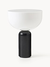 Candeeiro de mesa LED pequeno portátil e regulável em mármore Kizu