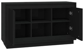 Aparador 102x35x60 cm derivados de madeira preto