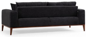 Sofá-cama de 3 Lugares Sinor – Antracite – 225x92x75 cm