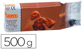 Pasta para Modelar Jovi 500 gr Castanho
