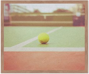 Fotografia emoldurada Ball on Court, vários tamanhos