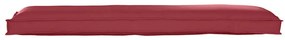 Cushions de Palete para Banco 2 pcs Vermelho Vinho 150x40x8 cm Tecido