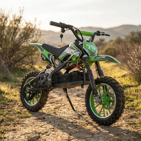 Mota elétrica para crianças 6 a 14 anos Dirk 36V 800W Verde