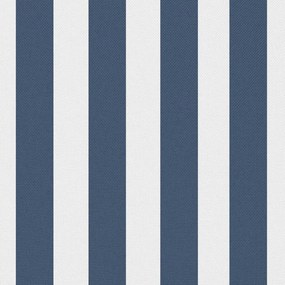 Almofadas para exterior 2 pcs 45x45 cm riscas azul-marinho
