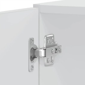Armários forno 2 pcs Kalmar derivados de madeira branco