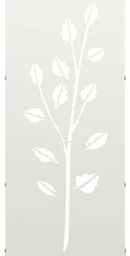 Suporte para lenha 40x30x80 cm aço laminado a frio branco