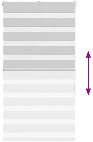 Cortina de zebra 90x150 cm largura do tecido 85,9 cm poliéster