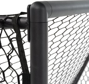 Baliza de futebol em alumínio Scala 180 x 120 cm - preta