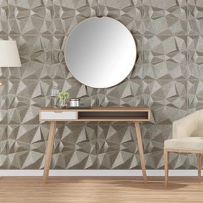 Painéis de parede 12 pcs 50x50 cm 3 m² XPS diamante betão