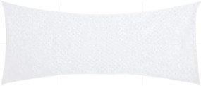 vidaXL Rede de camuflagem com saco de arrumação 708x423 cm branco