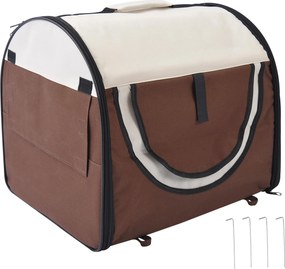 Saco de transporte para cães e gatos; caixa de transporte dobrável para animais, adequada para o carro; muito confortável e respirável, com almofada r