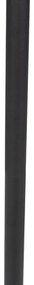 LED Candeeiro de pé exterior inteligente preto com Wi-Fi A60 - Virginia Moderno