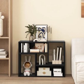 Móvel de TV de 2 peças para sala design inteligente 50/55/60 polegadas Preto