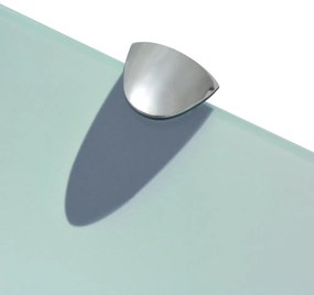 Prateleira flutuante vidro 30x10 cm 8 mm