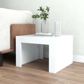 Mesa de centro 50x50x35 cm derivados madeira branco