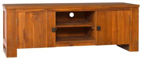vidaXL Móvel de TV 110x30x40 cm madeira de teca maciça