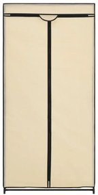 Roupeiro 75x50x160 cm creme