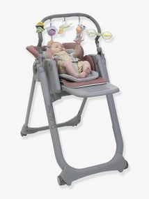 Cadeira alta evolutiva Polly Magic Relax, da CHICCO malva