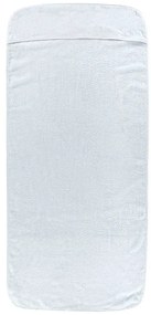Toalhas de praia 6 pcs 60x135 cm tecido 400 GSM branco
