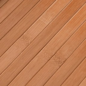 Tapete retangular 70x500 cm bambu cor natural