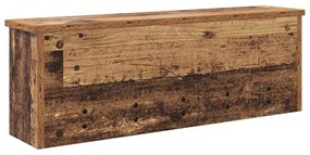 Cabideiro de Parede Madeira antiga 75 x 16 x 26 cm