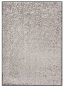 vidaXL Tapete de porta 60x80 cm cinzento